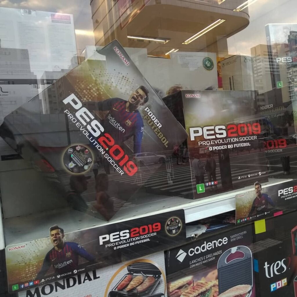 Propaganda PES 2019 - Lojas Americanas - 2018
