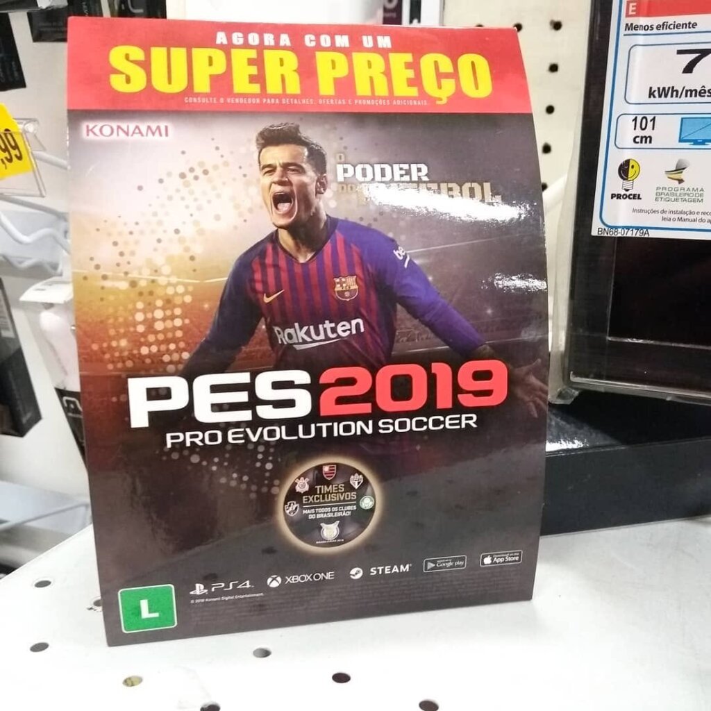 Propaganda PES 2019 - Lojas Americanas - 2019