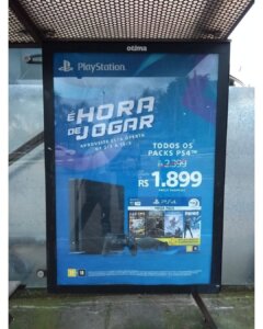 Propaganda Packs PS4 - Otima OOH (São Paulo) - 2020