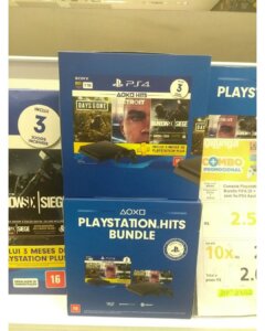 Propaganda PlayStation Hits Bundle - São Paulo - 2019