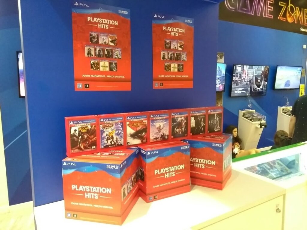 Propaganda PlayStation Hits - Saraiva - 2019