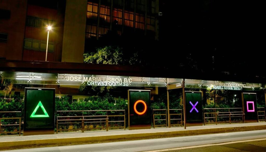 Propaganda PlayStation - São Paulo - 2021