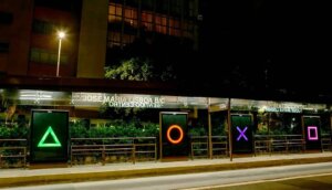 Propaganda PlayStation - São Paulo - 2021
