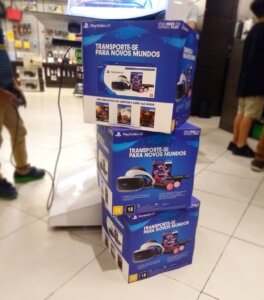 Propaganda PlayStation VR - Saraiva - 2018