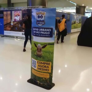 Propaganda Pokémon Go City Safari - Shopping Cidade São Paulo - 2024