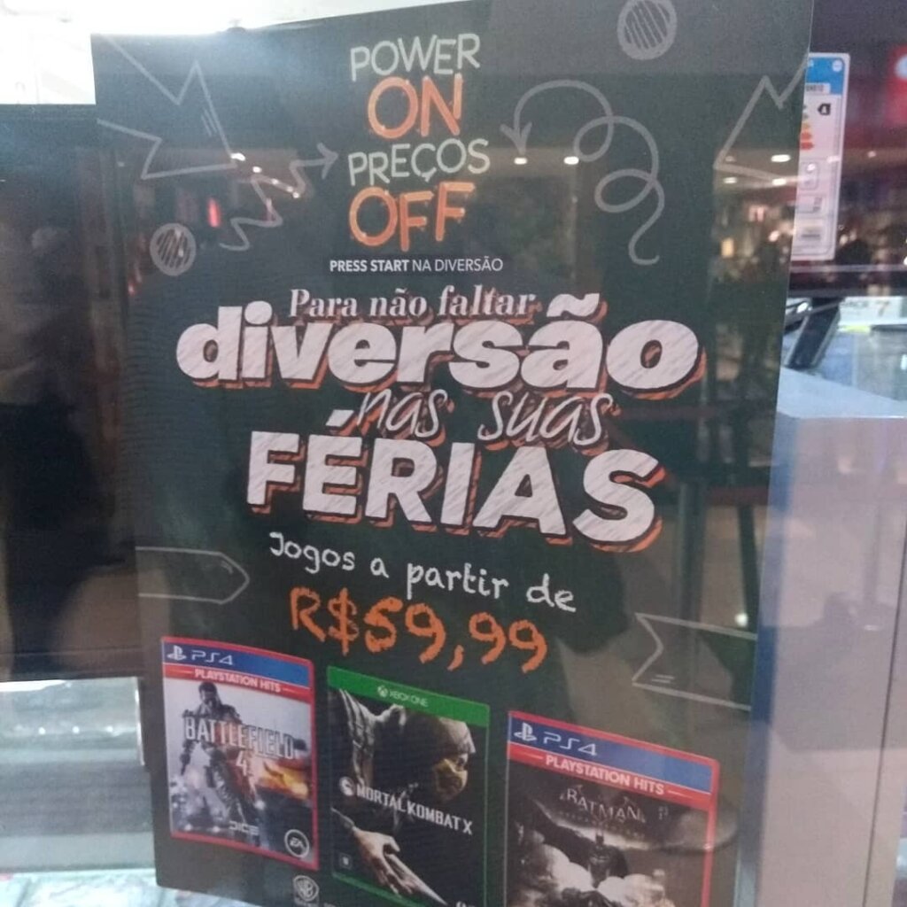 Propaganda Power On Preços Off - Lojas Americanas - 2019