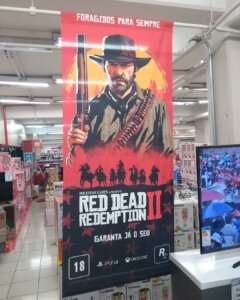 Propaganda Red Dead Redemption 2 - Lojas Americanas - 2018