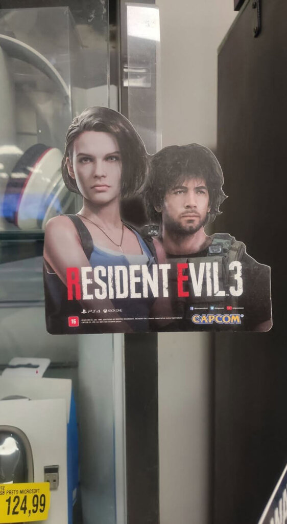 Propaganda Resident Evil 3 - Americanas - 2020