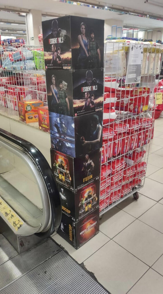 Propaganda Resident Evil 3 e Mortal Kombat 11 Aftermath Kollection - Americanas - 2020