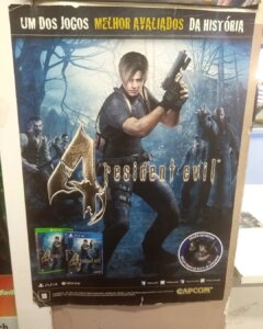 Propaganda Resident Evil 4 - Santa Ifigênia - 2018