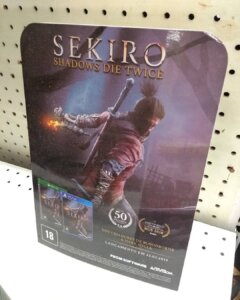 Propaganda Sekiro Shadows Die Twice - Lojas Americanas - 2019