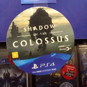 Propaganda Shadow of the Colossus - Saraiva - 2018