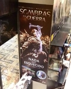 Propaganda Sombras da Guerra - Geek.etc.br - 2017
