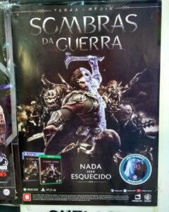 Propaganda Sombras da Guerra - Santa Ifigênia - 2018