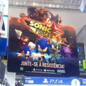 Propaganda Sonic Forces - Lojas Americanas (@sergiobernardoo) - 2018