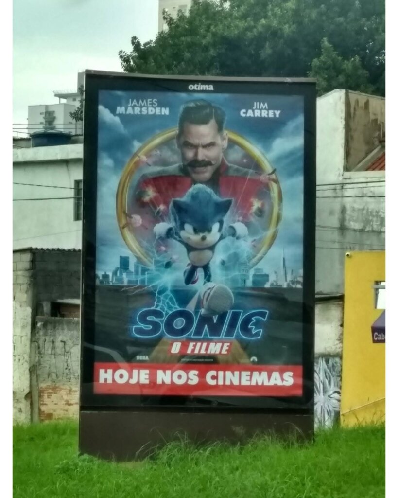 Propaganda Sonic O Filme - São Paulo - 2020 (3)