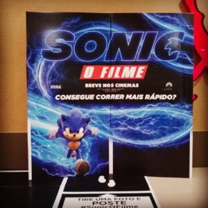Propaganda Sonic O Filme - São Paulo - 2020