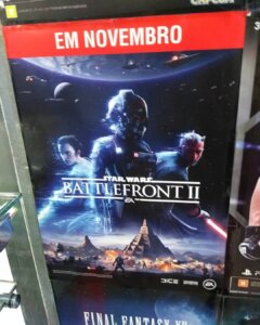 Propaganda Star Wars Battlefront 2 - Santa Ifigênia - 2018