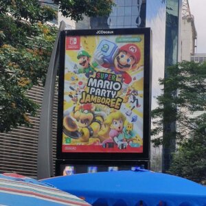 Propaganda Super Mario Party Jamboree - Avenida Paulista - 2024