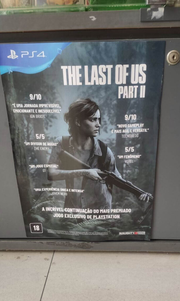 Propaganda The Last Of Us Part 2 - Americanas - 2020 (2)
