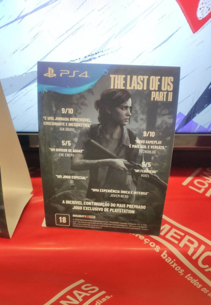 Propaganda The Last Of Us Part 2 - Americanas - 2020