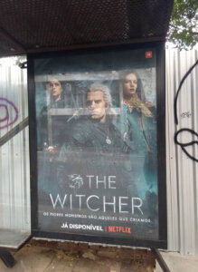 Propaganda The Witcher - São Paulo - 2020