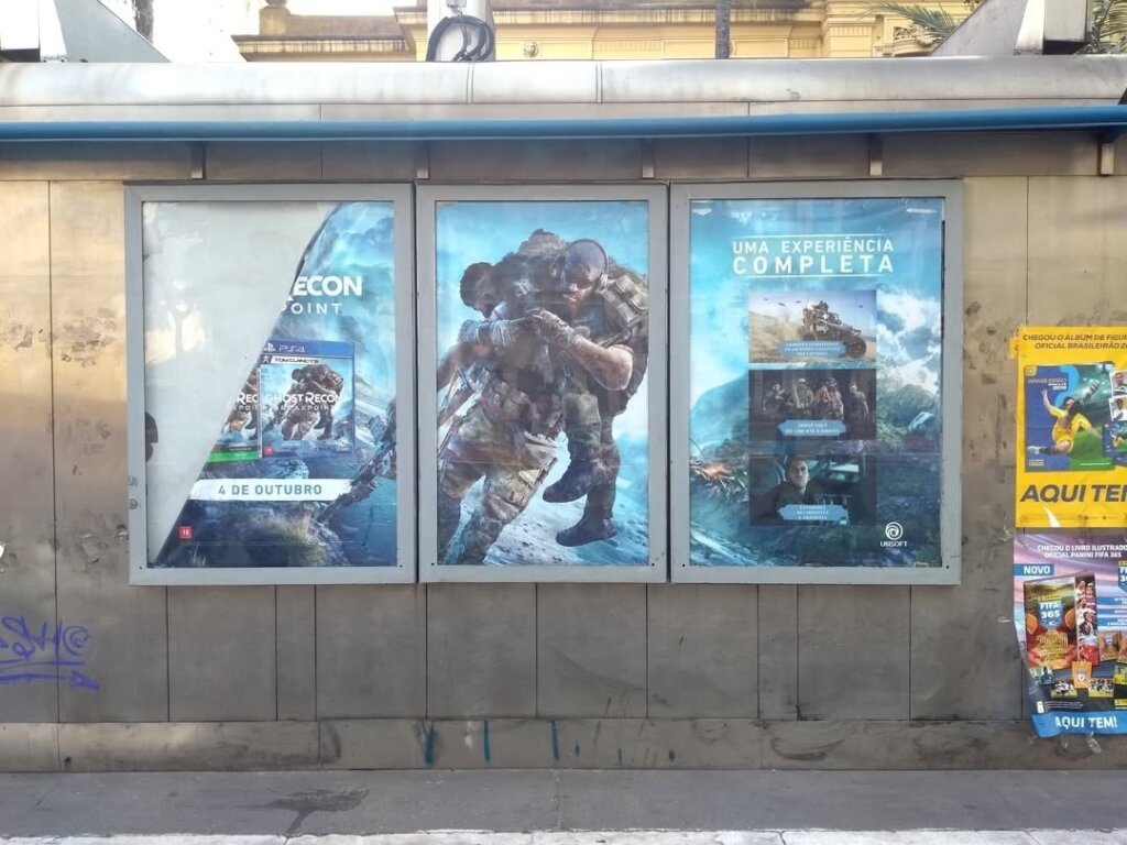 Propaganda Tom Clancy's Ghost Recon Breakpoint - São Paulo - 2019