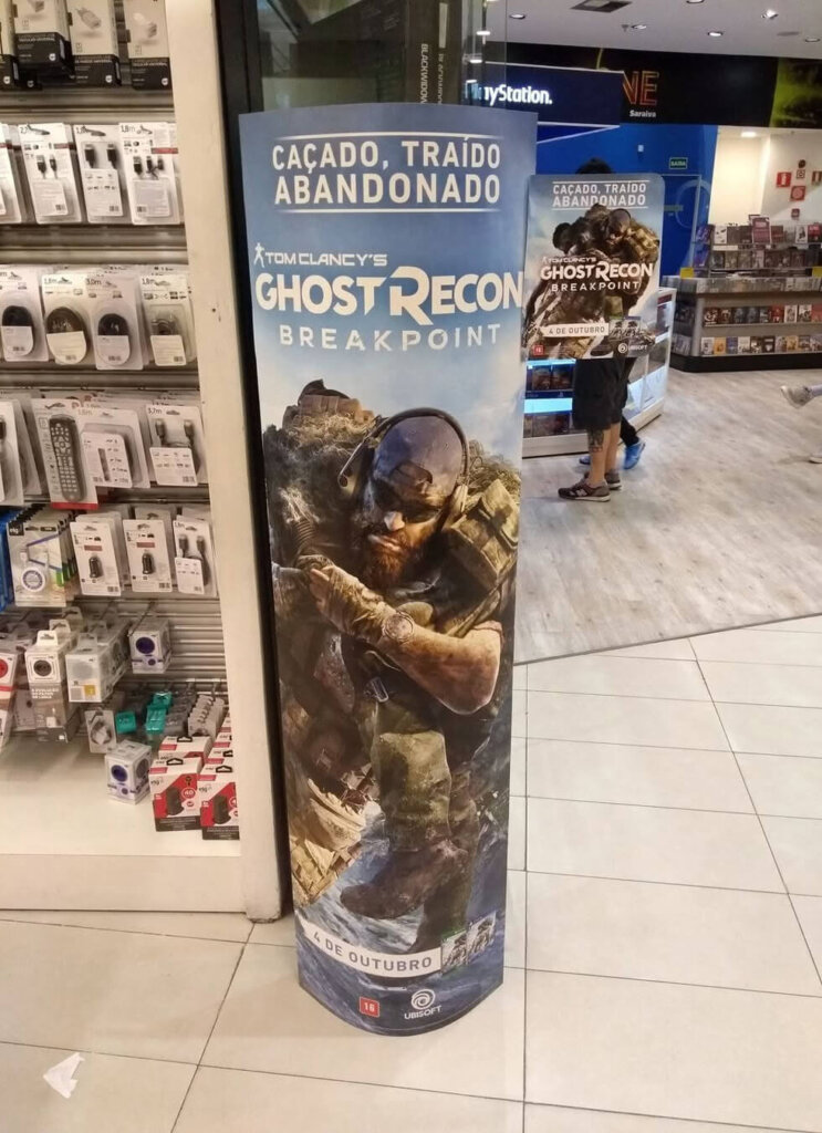 Propaganda Tom Clancy's Ghost Recon Breakpoint - Saraiva - 2019