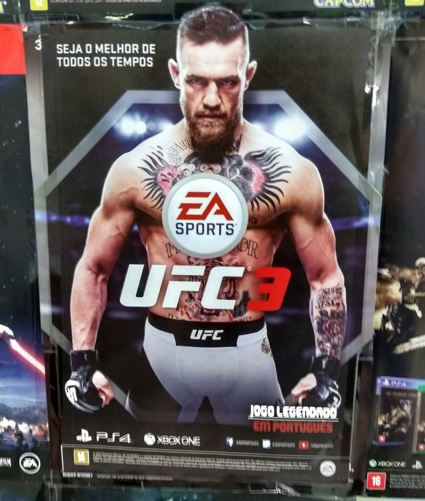 Propaganda UFC 3 - Santa Ifigênia - 2018
