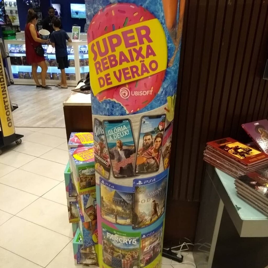 Propaganda Ubisoft (Super Rebaixa de Verão) - Saraiva - 2019