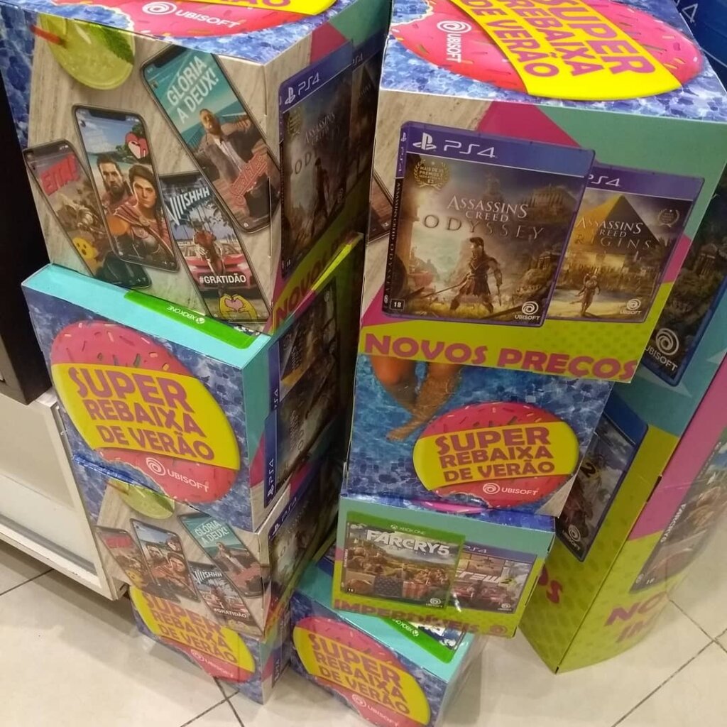 Propaganda Ubisoft (Super Rebaixa de Verão) - Saraiva - 2019
