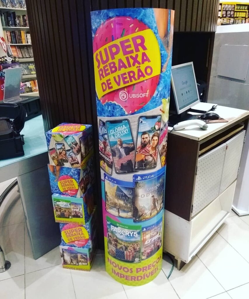 Propaganda Ubisoft (Super Rebaixa de Verão) - Saraiva - 2019