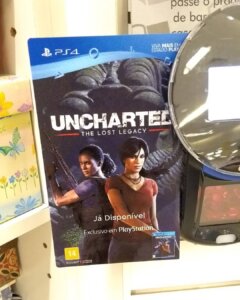 Propaganda Uncharted The Lost Legacy - Saraiva - 2017