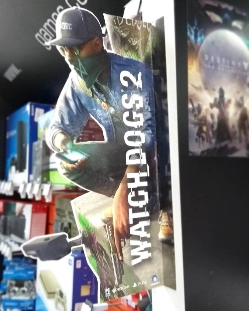 Propaganda Watch Dogs 2 - Santa Ifigênia (@eduardostorini) - 2018