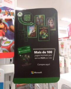 Propaganda Xbox Game Pass - São Paulo - 2018