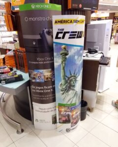 Propaganda Xbox One X e The Crew 2 - Saraiva - 2018