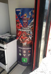 Propaganda eFootball PES 2020 - São Paulo - 2019