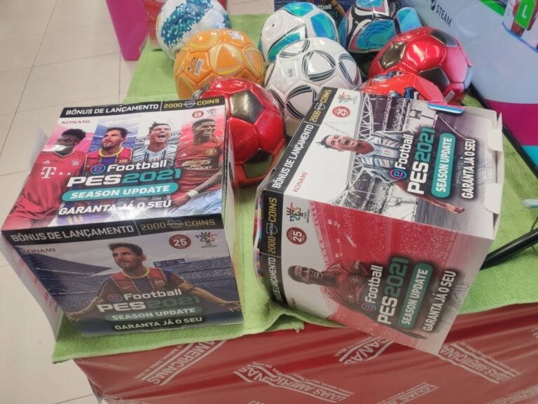 Propaganda eFootball PES 2021 - Americanas - 2020