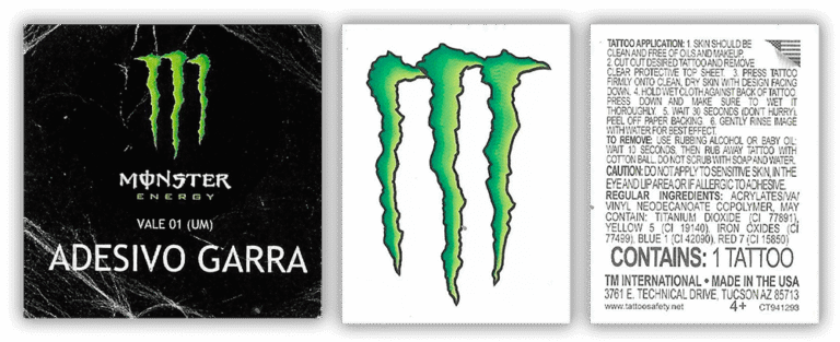 Adesivo Garra Monster Energy