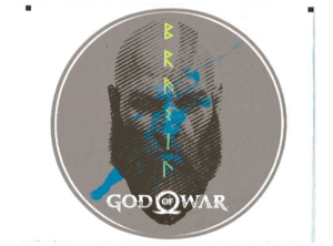 Adesivo God of War - BGS 2019