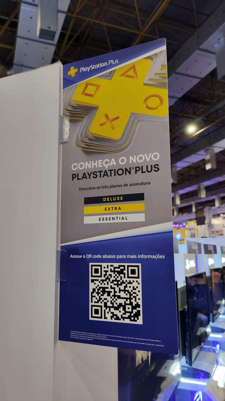 Banner PlayStation Plus - BGS 2022