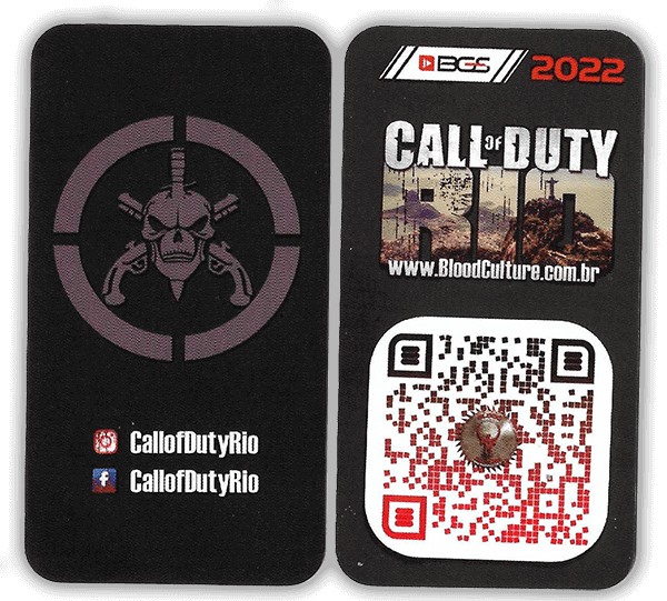 Cartão Call of Duty Rio