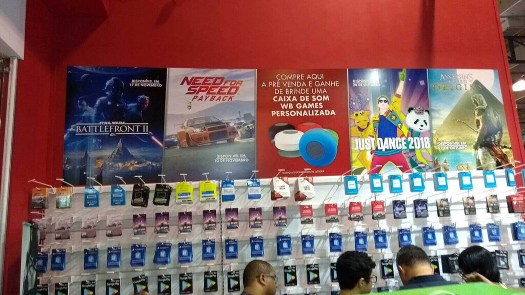 Cartazes Americanas - BGS 2017