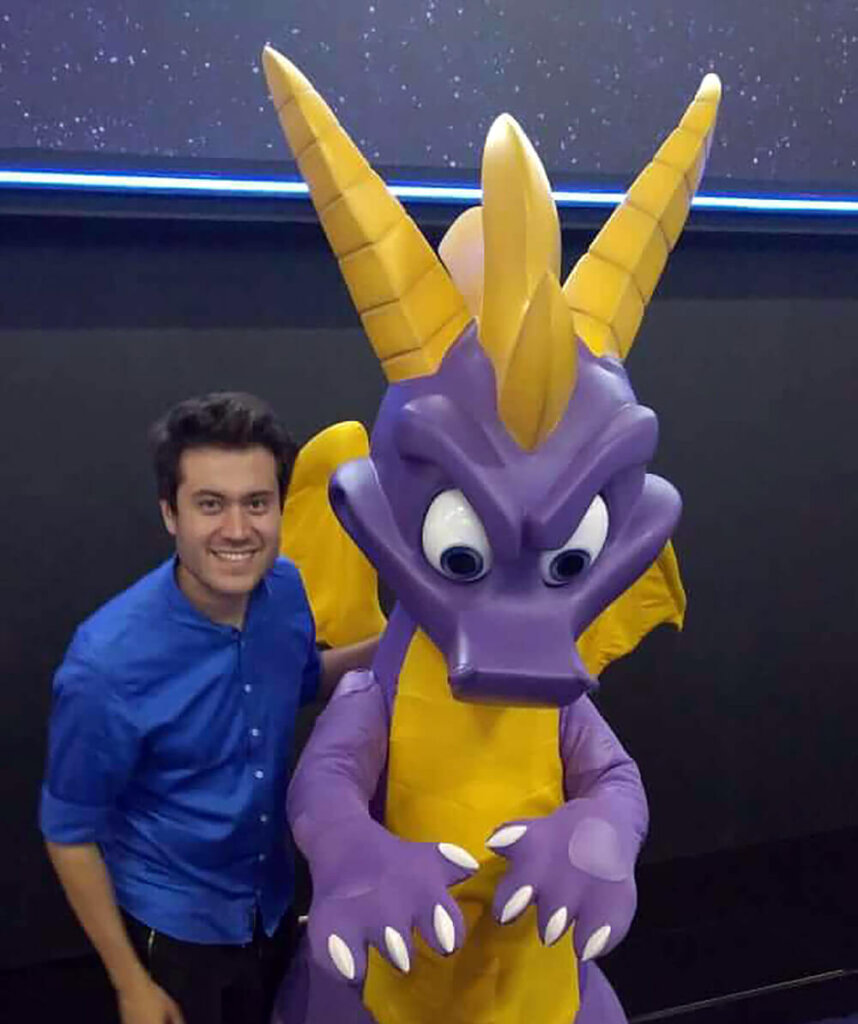 Com Spyro na BGS 2018