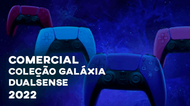 Comercial DUALSENSE PS5 (Coleção Galáxia) - 2022
