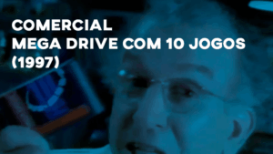 Comercial MEGA DRIVE (COM 10 JOGOS) - 1997