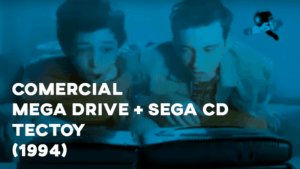 Comercial MEGA DRIVE + SEGA CD (60") - 1994