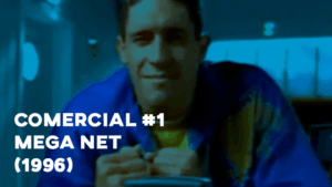 Comercial MEGA NET (1996) - #1 Gustavo Borges
