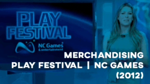 Comercial / Merchandising PLAY FESTIVAL (NC GAMES) - Jogo Aberto (2012)