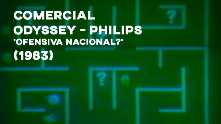 Comercial ODYSSEY - Philips (1983) - "Ofensiva Nacional??"